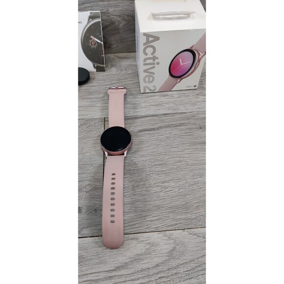 SAMSUNG GALAXY Watch Active 2~Rose~Aluminum~Bluetooth~GPS~Fitness Tracking - Picture 8 of 13